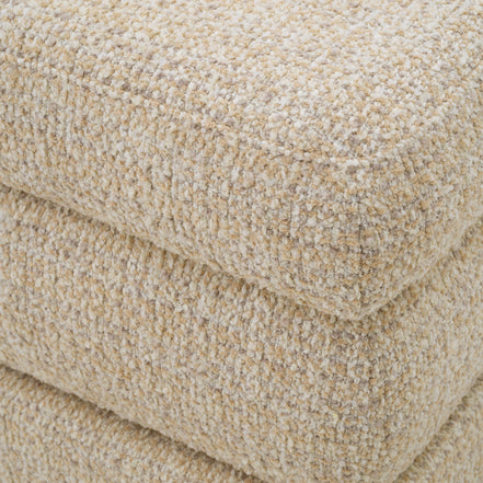 Taburet Fifth, finisaj bronz, winslow chenille bej