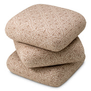 Taburet Greenwich, frieze jacquard bej