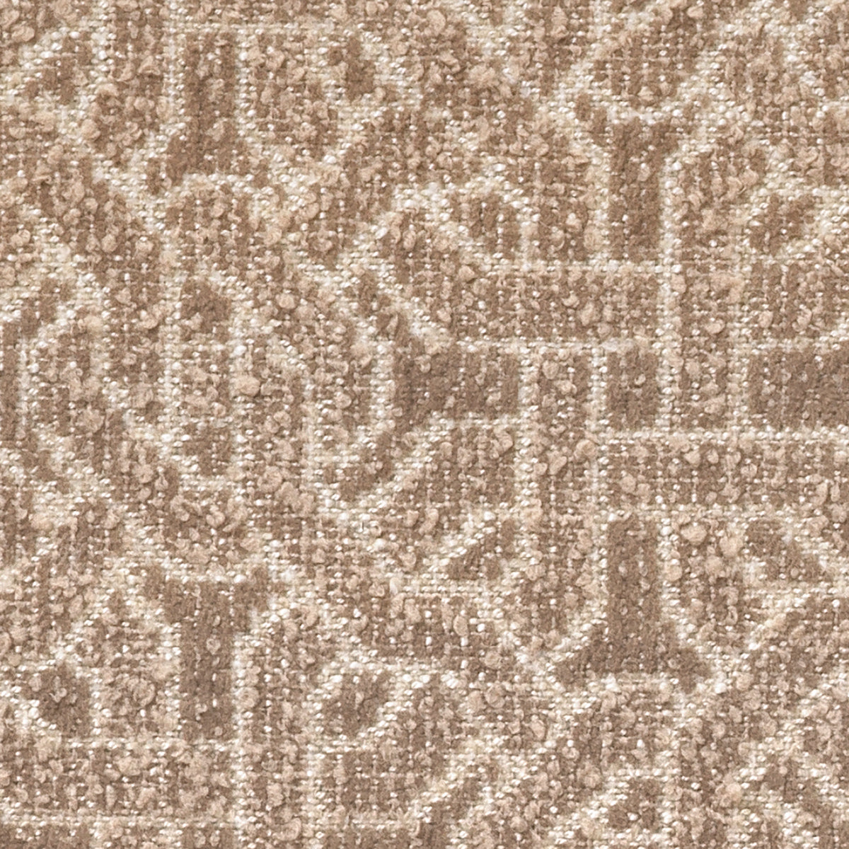 Taburet Greenwich, frieze jacquard bej
