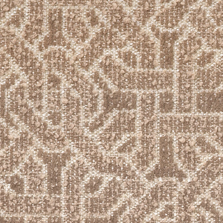 Taburet Greenwich, frieze jacquard bej