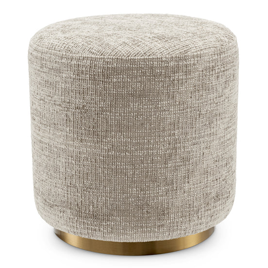 Taburet Greer, creststone bej