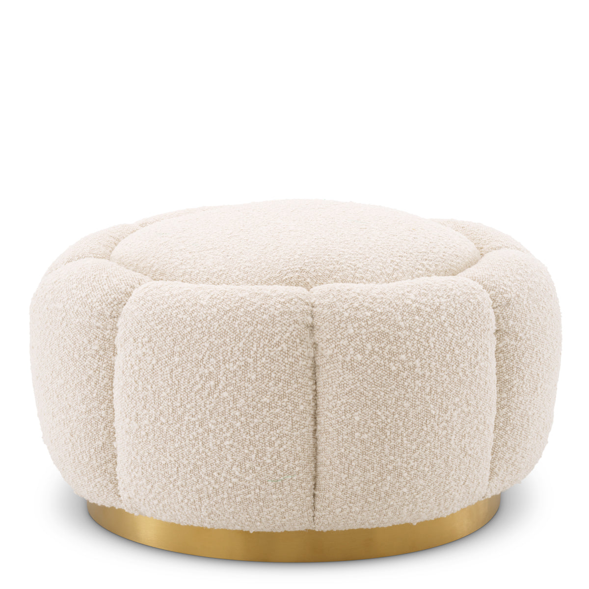 Taburet Inger, bouclé crem