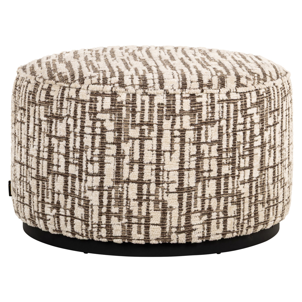 Taburet Lexie, crem, Ø 70 cm
