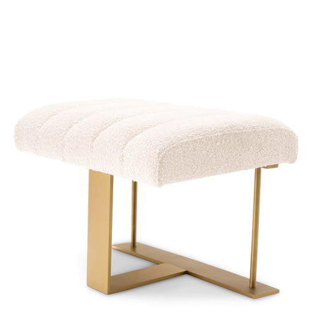 Taburet McGuire, bouclé crem