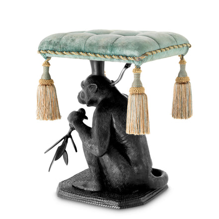 Taburet Monkey, negru