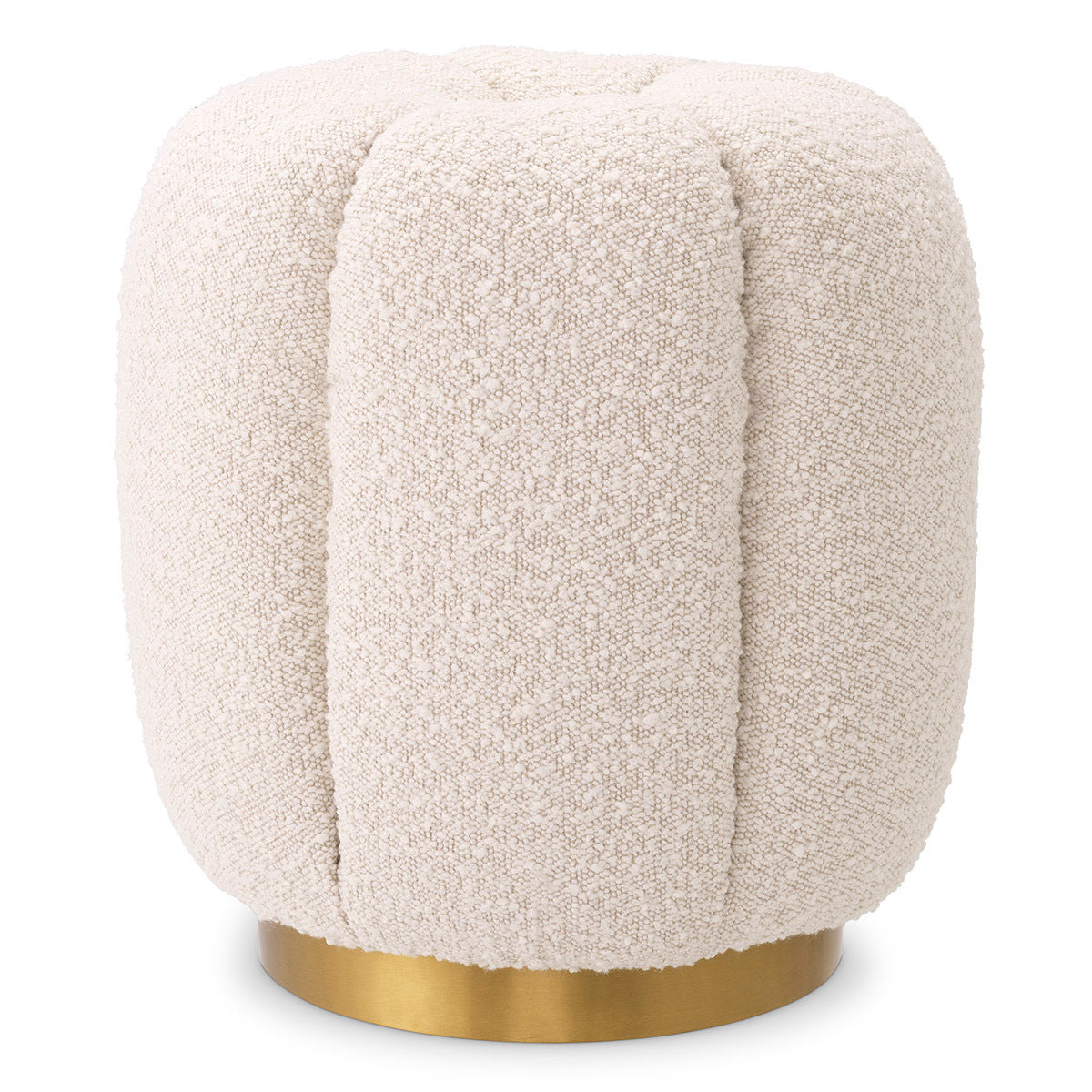 Taburet Orchanic, bouclé crem