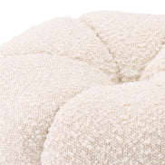 Taburet Orchanic, bouclé crem