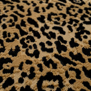 Taburet Roosevelt, finisaj bronz, bernard leopard camel