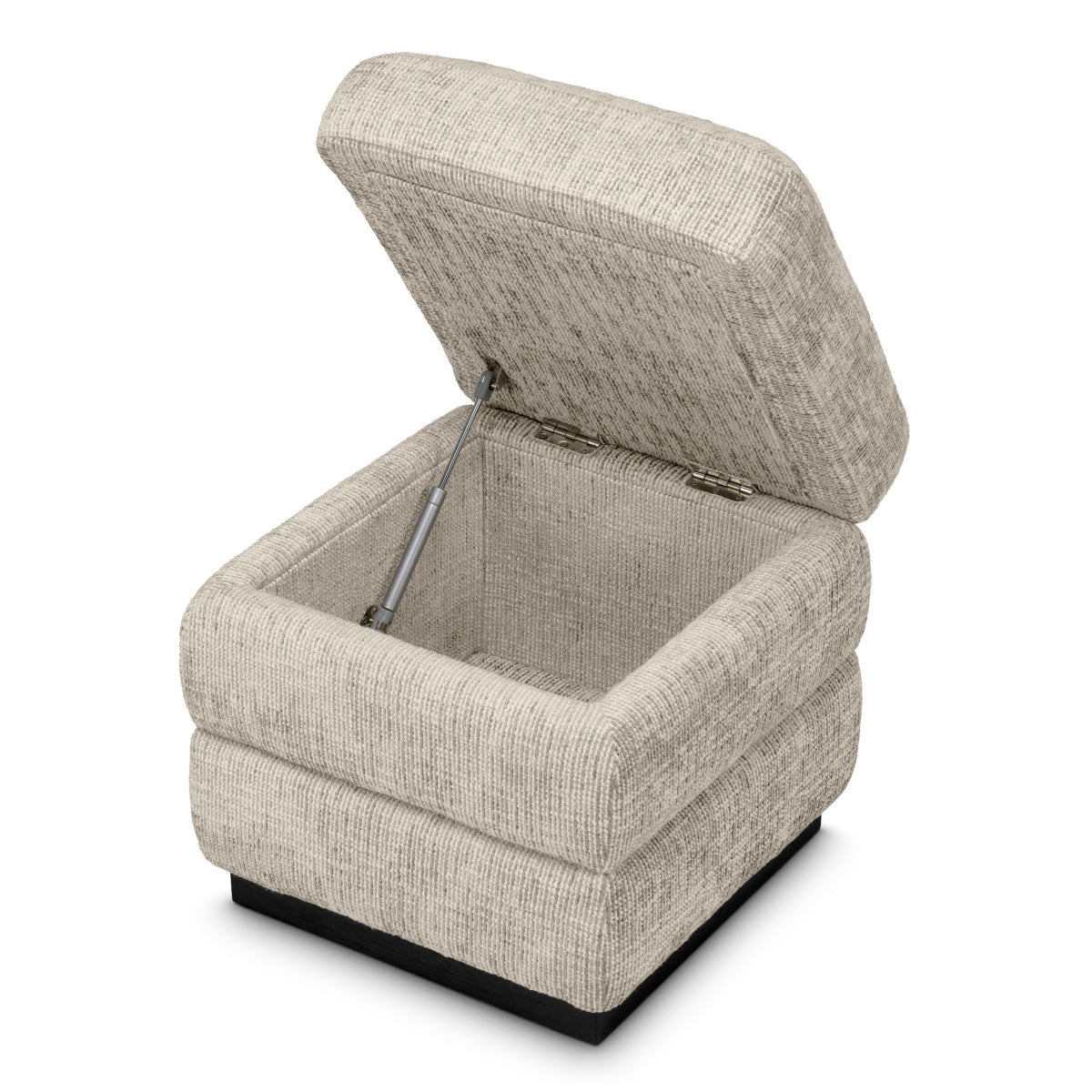 Taburet Valmont, creststone bej, finisaj abanos