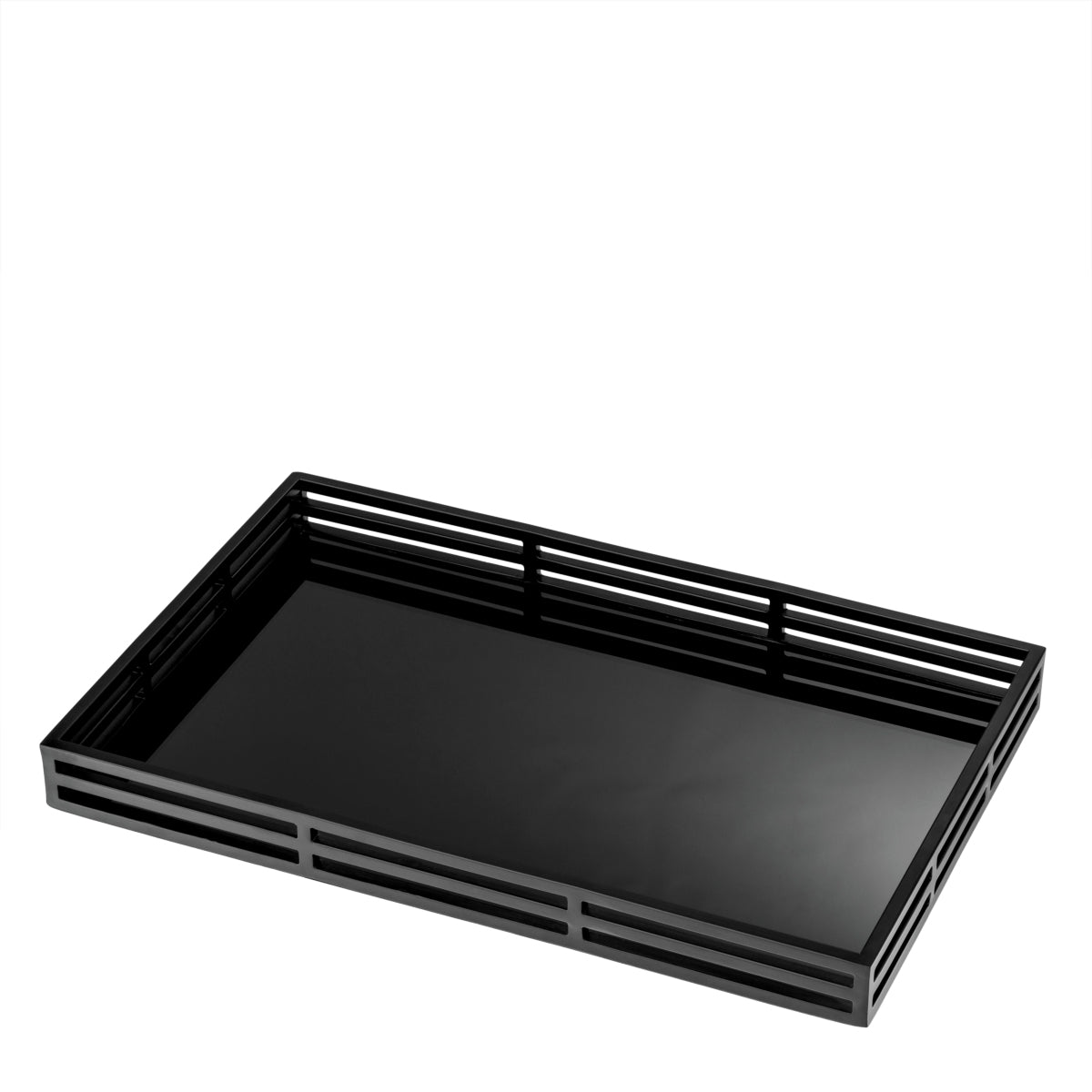 Tavă Giacomo rectangulară, finisaj negru