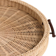 Tavă Vimini S, ratan natural