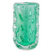 Vază Avoir, sticlă verde turcoaz
