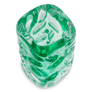 Vază Avoir, sticlă verde turcoaz