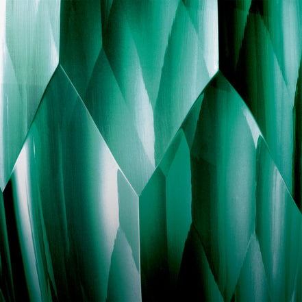 Vază Marquis, sticlă verde