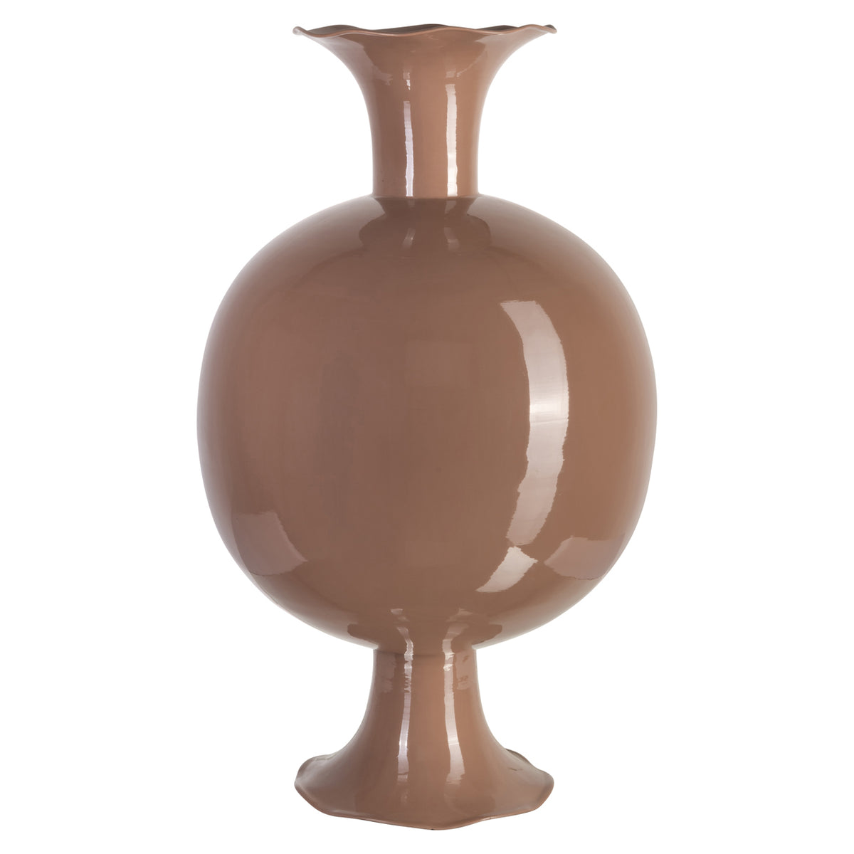 Vază Mochi, mocha mousse