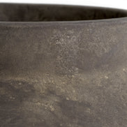 Vază Moon Jar L, finisaj taupe