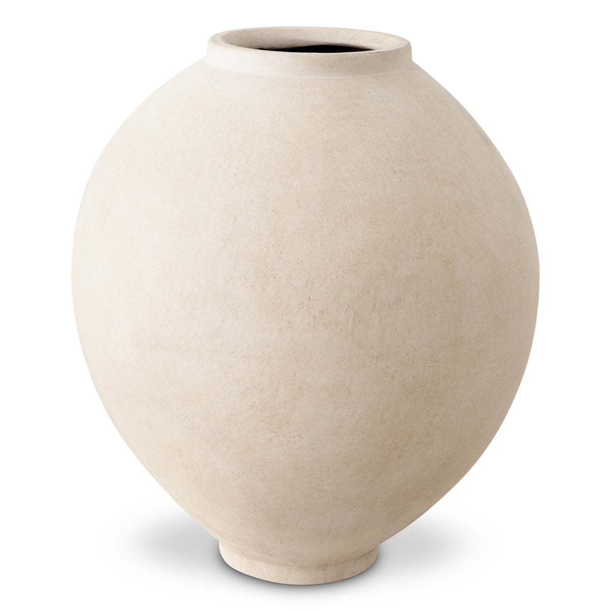 Vază Moon Jar M, finisaj gresie