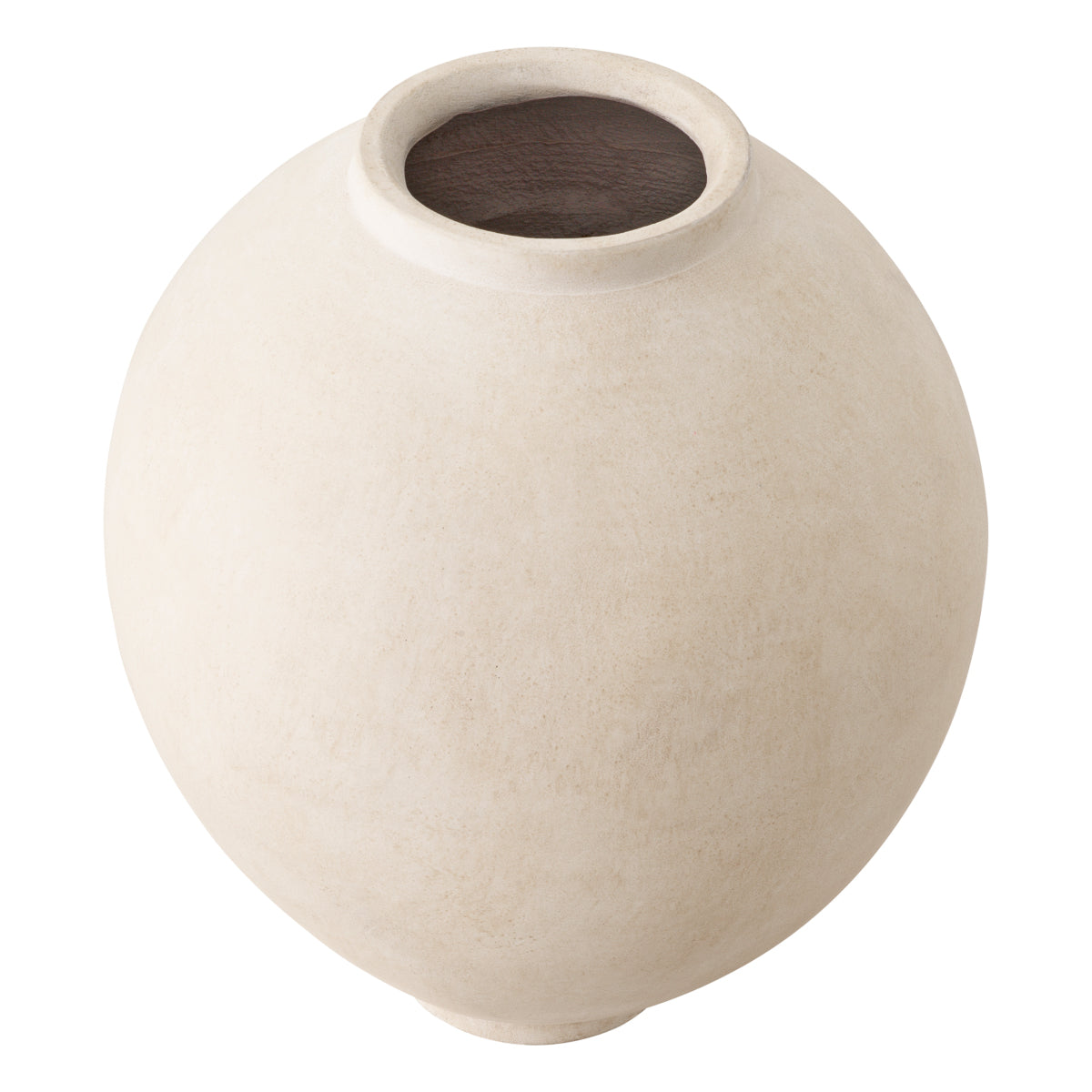 Vază Moon Jar M, finisaj gresie