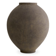 Vază Moon Jar M, finisaj taupe