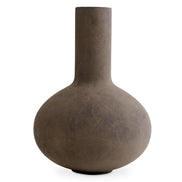 Vază Moon Jar S, finisaj taupe