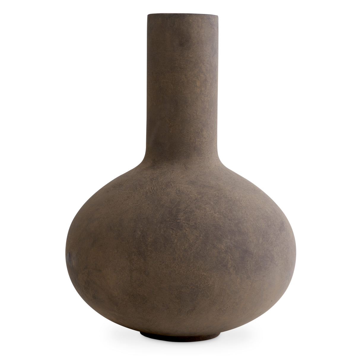 Vază Moon Jar S, finisaj taupe