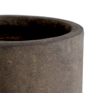Vază Moon Jar S, finisaj taupe