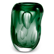 Vază Sianni S, sticlă verde