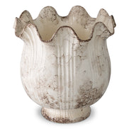 Vază Tulipa, ceramică gri