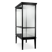 Vitrină Gallery, finisaj negru
