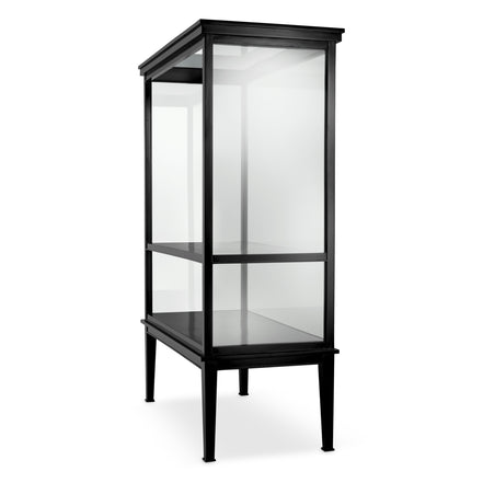 Vitrină Gallery, finisaj negru