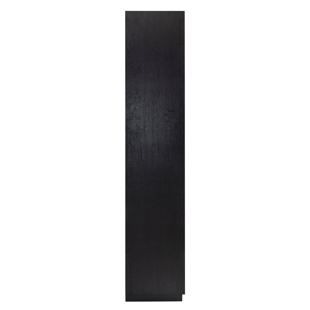 Vitrină Oakura, negru