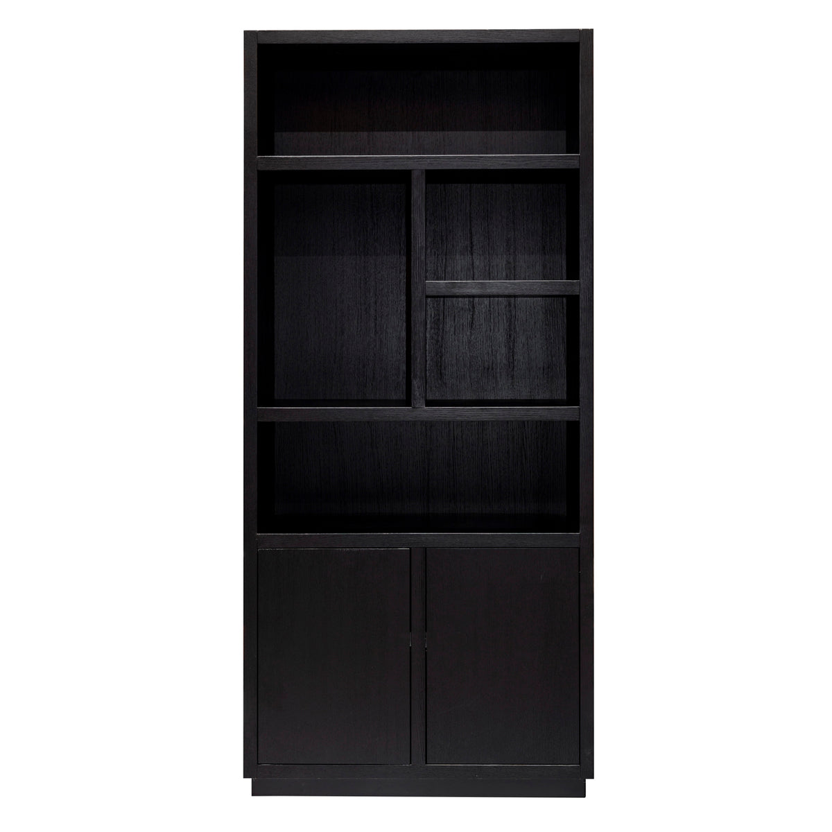 Vitrină Oakura, negru