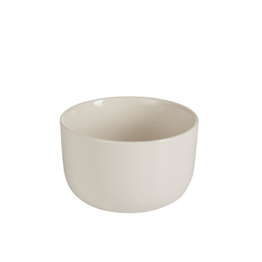 J-LINE Bol ceramic Edge White S