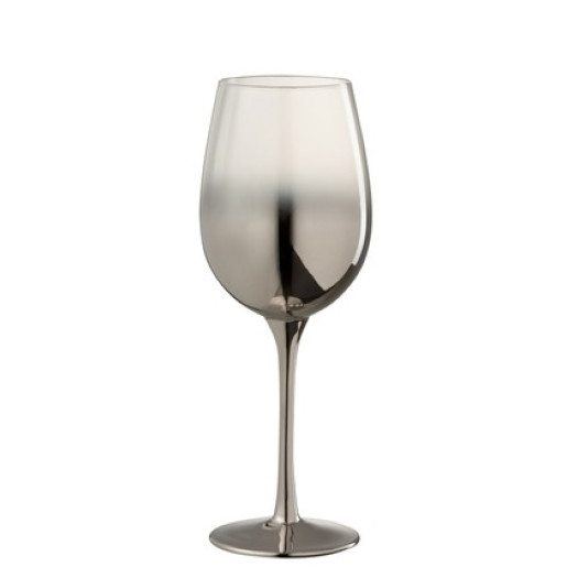 J-LINE Pahar de vin Fade Silver 