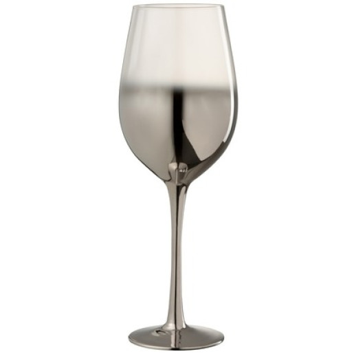 J-LINE Pahar de vin Fade Silver M