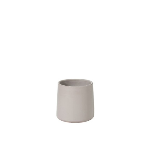 J-LINE Ghiveci Rotund Ceramic Gri S