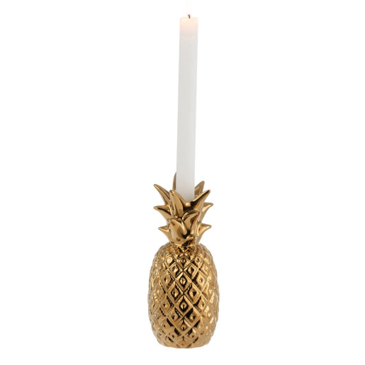 Suport lumânare Ananas Gold