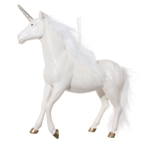 Decorațiune unicorn alb