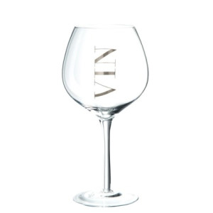 J-LINE Pahar de vin Silver S