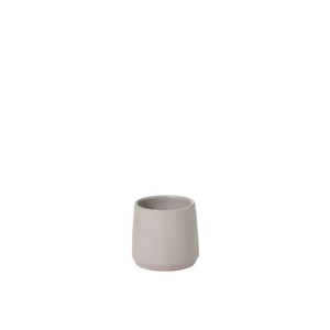J-LINE Ghiveci Rotund Ceramic Gri XS