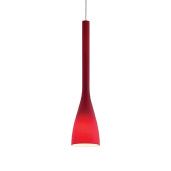 IDEAL LUX Pendul Flut Red Small