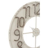 J-LINE Ceas de perete Vintage cu cifre din sfoara S