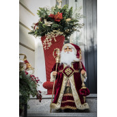 GOODWILL Moș Crăciun Roșu/Gold 68cm